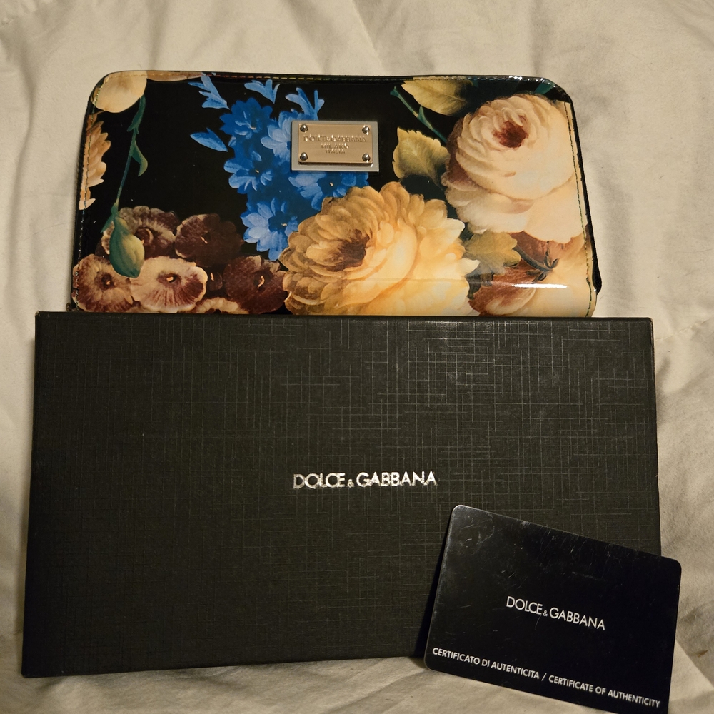 Dolce & Gabbana Floral Wallet